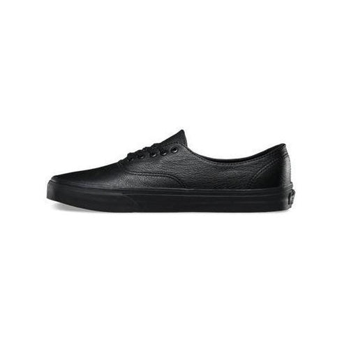 Vans - Authentic Leather Black/Black - womens mens unisex NOT RETURNABLE